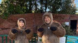 ピクサー新作『私がビーバーになる時』小手伸也がビーバーの王様役！芳根京子とビーバー姿を披露