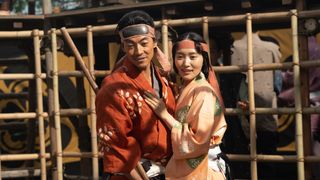 菅井友香のドヤ顔に反響　大河「豊臣兄弟！」初登場で浜辺美波とバチバチ