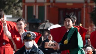 「豊臣兄弟！」白石聖、節分祭で直ちゃんファンを“ついつい”えこひいき