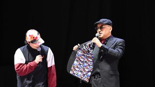 声優・立木文彦「エヴァフェス」ファッションショー登場「これからは声優兼モデルでいこうかな」とご満悦