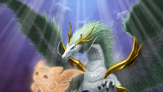 劇場版「転スラ」第2弾、怪獣絵師・開田裕治の描くドラゴン！劇中イラストが公開