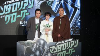 『スター・ウォーズ』聖地・有楽町に凱旋　高城れに、グローグーは「亡くなった愛猫そっくり」