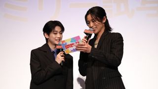 目黒蓮主演『SAKAMOTO DAYS』公開直前！高橋文哉と共にファミリー試写会にサプライズ登壇
