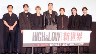 映画『HiGH&LOW』シリーズ最終章『HiGH&LOW THE 新世界』製作決定！HIROのサプライズ発表に歓声