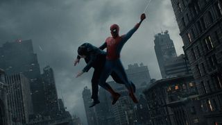 『スパイダーマン：BND』原作コミック表紙を忠実再現！トム・ホランド、ほぼCGなしで熱演