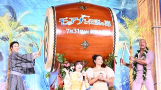 『モアナと伝説の海』ドウェイン・ジョンソン、愛する日本のファンにサプライズプレゼントで会場驚き