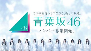 1年限定の新坂道グループ「青葉坂46」メンバー募集開始　活動後は乃木坂46・櫻坂46・日向坂46いずれかのグループへ配属