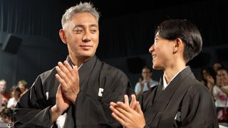 市川團十郎、息子・新之助とベネチア公式上映に登壇　鳴り止まぬ拍手に「グラッツェ！」【第83回ベネチア国際映画祭】