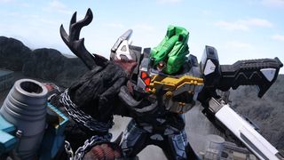 「角醒ハンター オメガホーン」レイジが“古の発掘兵器”を操縦【第8話あらすじ】