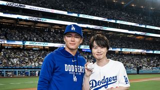 神木隆之介、ドジャース戦『ゴジラ-0.0』ナイトで始球式　山本由伸にノーバン投球「一生の思い出です」