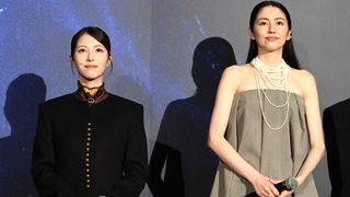 『ゴジラ-0.0』浜辺美波、事務所の先輩・長澤まさみの隣で緊張「めちゃくちゃ噛みました」