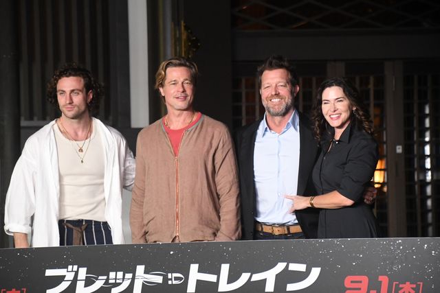 ブラッド・ピットが日本語であいさつ！映画『ブレット・トレイン』厄除けイベント（20枚目）