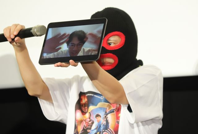 『映画 THE3名様Ω～これってフツーに事件じゃね?!～』初日舞台あいさつの様子（3枚目）