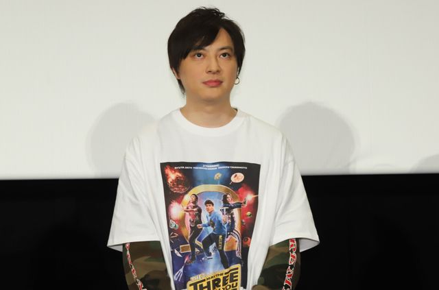 『映画 THE3名様Ω～これってフツーに事件じゃね?!～』初日舞台あいさつの様子（6枚目）