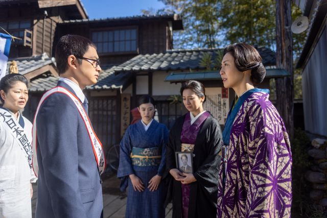 登美子（松嶋菜々子）の思いに涙あふれる…「あんぱん」第10週「生きろ」第50回場面写真（5枚目）