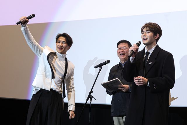 ジェフリー・ガイ来日！南沙良、草川拓弥と舞台挨拶『殺手#4』（キラー・ナンバー4）初日（2枚目）