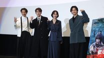 ジェフリー・ガイ来日！南沙良、草川拓弥と舞台挨拶『殺手#4』（キラー・ナンバー4）初日