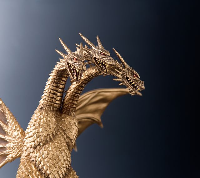 純金の「ゴジラVSキングギドラ」フォトギャラリー（13枚目）