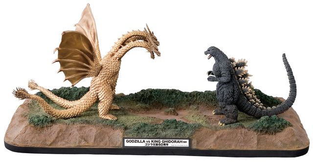 純金の「ゴジラVSキングギドラ」フォトギャラリー（14枚目）