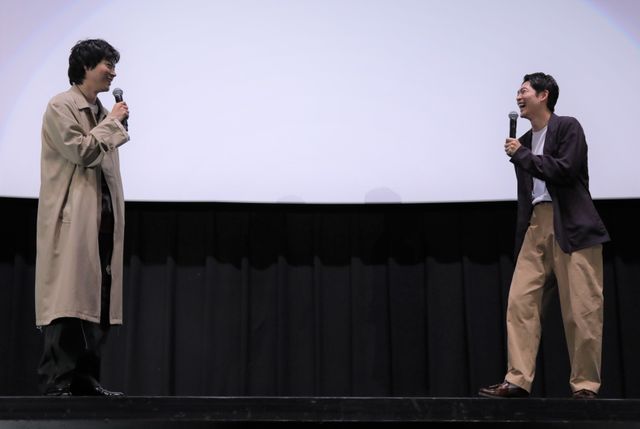 菅田将暉＆松下洸平、“整”化したビリケンさんに…！『ミステリと言う勿れ』大阪公開御礼トークショー＆舞台挨拶（9枚目）