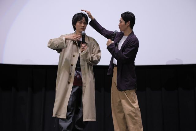 菅田将暉＆松下洸平、“整”化したビリケンさんに…！『ミステリと言う勿れ』大阪公開御礼トークショー＆舞台挨拶（10枚目）