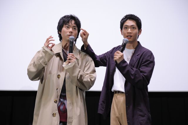 菅田将暉＆松下洸平、“整”化したビリケンさんに…！『ミステリと言う勿れ』大阪公開御礼トークショー＆舞台挨拶（11枚目）