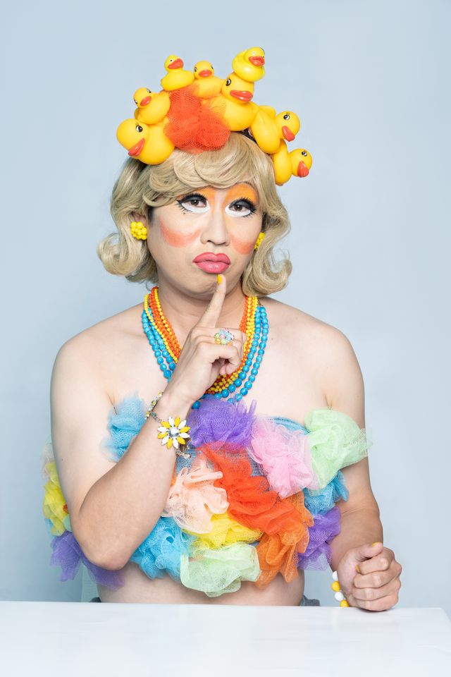 映画『ひみつのなっちゃん。』渡部秀＆前野朋哉のドラァグクイーンドレス姿（7枚目）