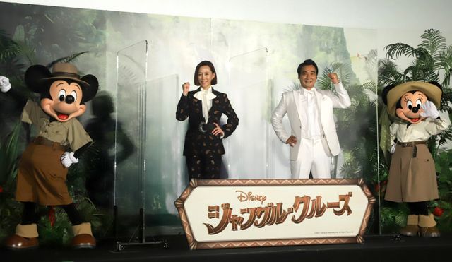 木村佳乃がペイズリー柄のパンツルックで登場！『ジャングル・クルーズ』日本出航記念完成披露試写会（9枚目）