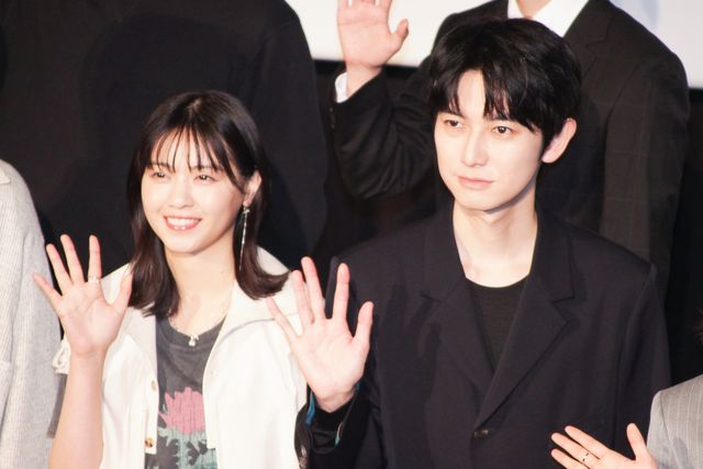 『GEMNIBUS vol.2』の一編『インフルエンサーゴースト』で共演した本郷奏多、西野七瀬