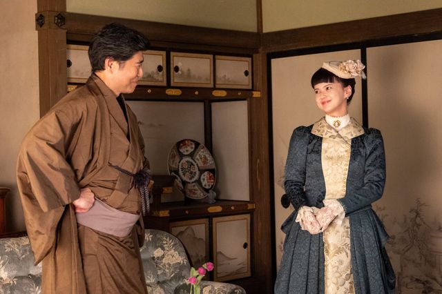 【画像9枚】朝ドラ「風、薫る」捨松（多部未華子）が待っていて…第75回場面写真（5枚目）