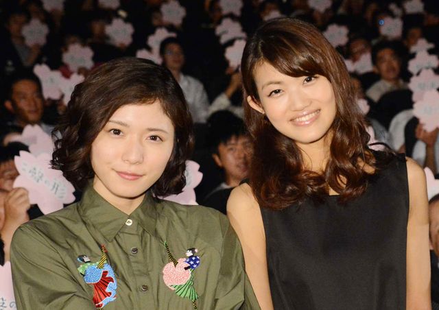 松岡茉優&早見沙織の好きなシーンは?『映画「聲の形」』完成披露上映舞台あいさつフォトギャラリー:フォトギャラリー