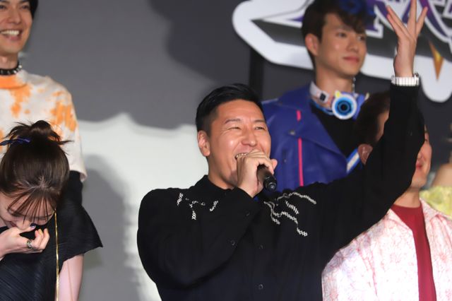 『仮面ライダーギーツ 4人のエースと黒狐』『王様戦隊キングオージャー　アドベンチャー・ヘブン』初日舞台あいさつ（3枚目）
