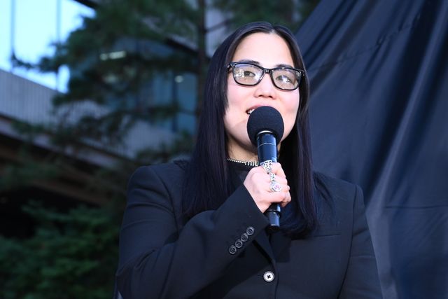 ゆりやん、監督デビュー作引っ提げ全国へ！映画『禍禍女』全国行脚出発式（2枚目）