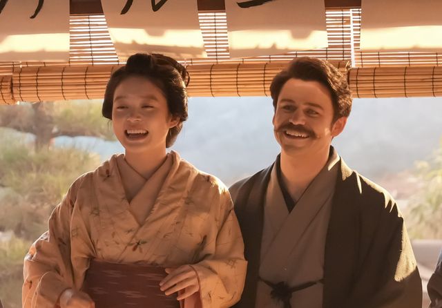 夫婦になったトキ＆ヘブン