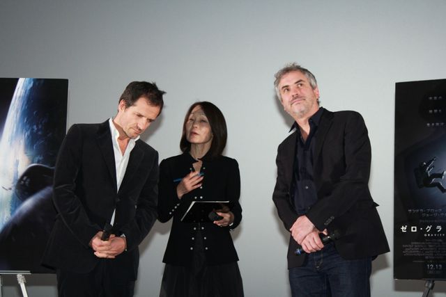 『ゼロ・グラビティ』キュアロン監督、日本最後の舞台あいさつ！写真ギャラリー（3枚目）