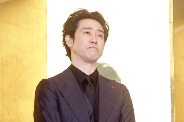 大泉洋、堤真一、長尾謙杜、松本若菜ら金屏風を背景にトーク！『室町無頼』初日舞台挨拶（10枚目）