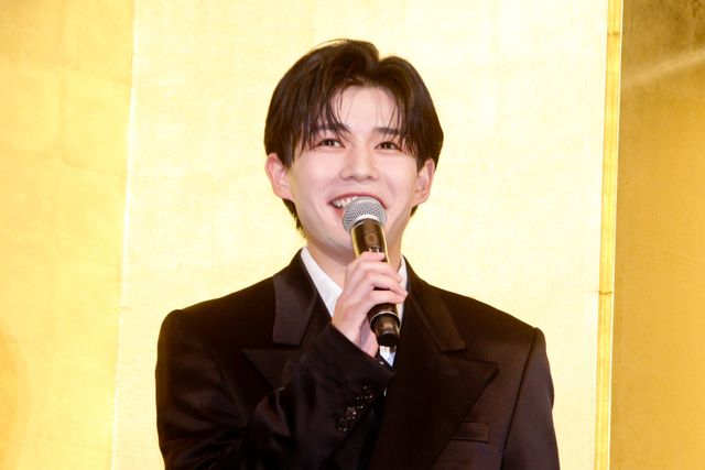 大泉洋、堤真一、長尾謙杜、松本若菜ら金屏風を背景にトーク！『室町無頼』初日舞台挨拶（11枚目）