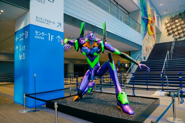 「EVANGELION:30+； 30th ANNIVERSARY OF EVANGELION」「EVA EXTRA 30」展示エリア＆出展ブース（2枚目）