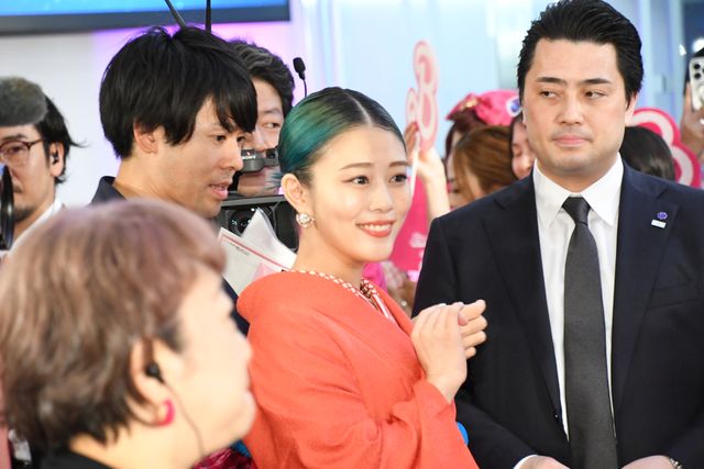 バービー声優・高畑充希、ピンクの着物姿で登場！映画『バービー』ジャパンプレミア（3枚目）