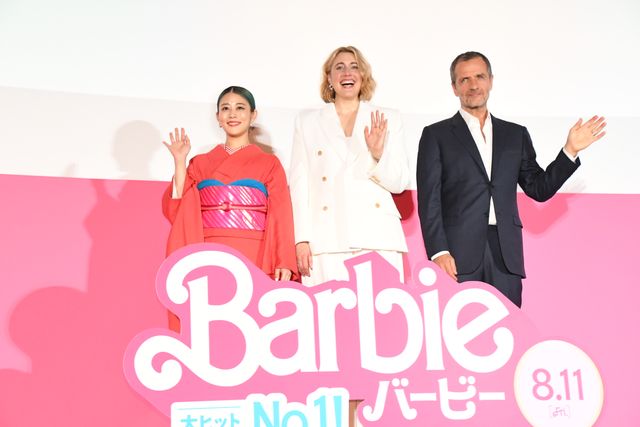 バービー声優・高畑充希、ピンクの着物姿で登場！映画『バービー』ジャパンプレミア（18枚目）