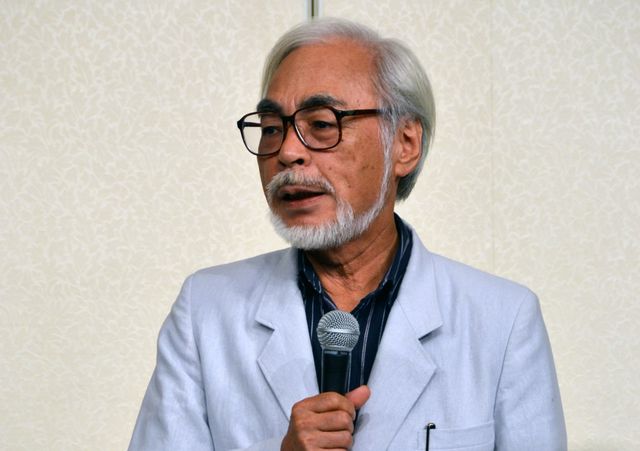 宮崎駿監督、引退会見フォトギャラリー（4枚目）