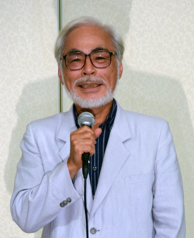 宮崎駿監督、引退会見フォトギャラリー（6枚目）