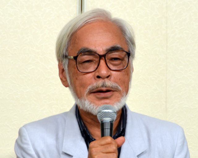 宮崎駿監督、引退会見フォトギャラリー（8枚目）