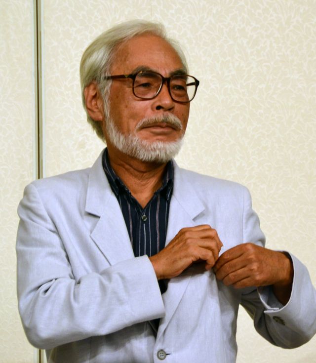 宮崎駿監督、引退会見フォトギャラリー（13枚目）