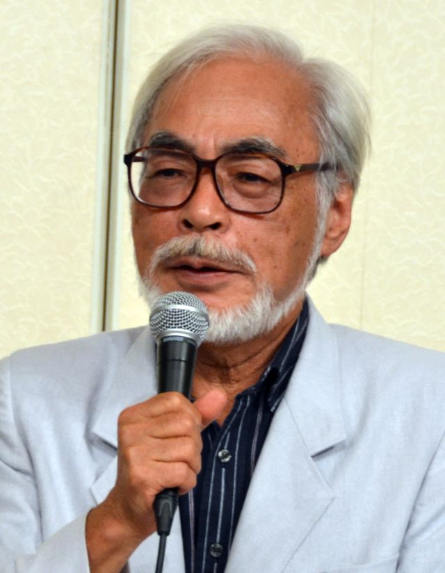 宮崎駿監督、引退会見フォトギャラリー（16枚目）