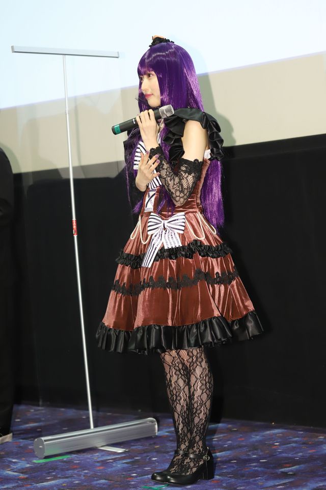 山口真帆、キュートなゴスロリ衣装姿！『ショコラの魔法』上映記念舞台あいさつ（2枚目）