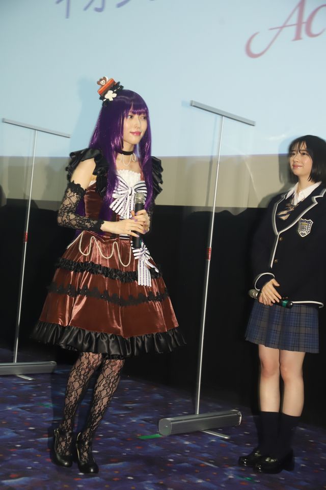 山口真帆、キュートなゴスロリ衣装姿！『ショコラの魔法』上映記念舞台あいさつ（6枚目）