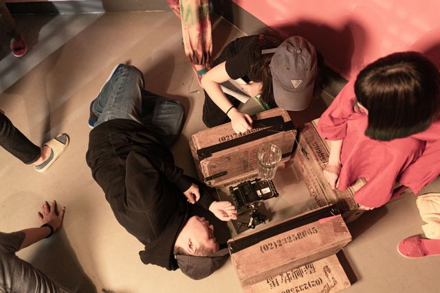 『恋の病　～潔癖なふたりのビフォーアフター～』メイキング写真（5枚目）