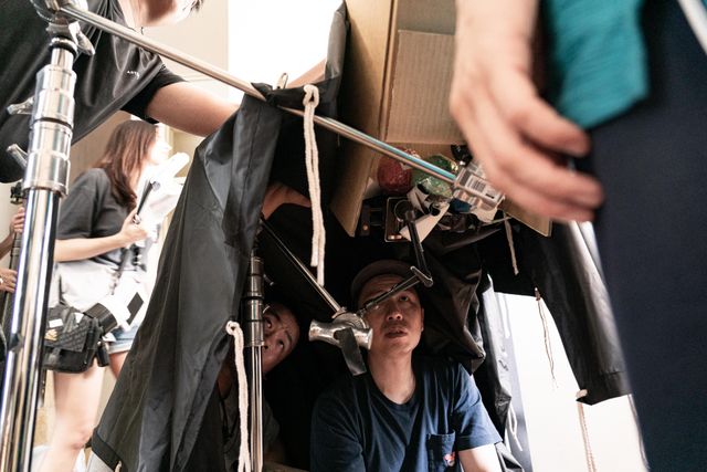 『恋の病　～潔癖なふたりのビフォーアフター～』メイキング写真（6枚目）