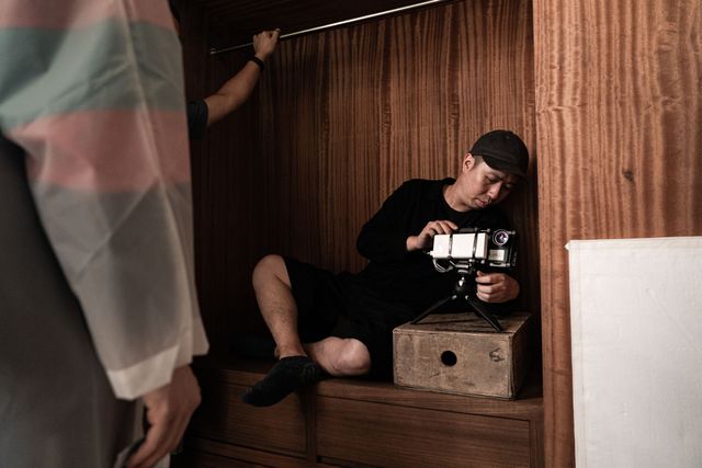 『恋の病　～潔癖なふたりのビフォーアフター～』メイキング写真（8枚目）